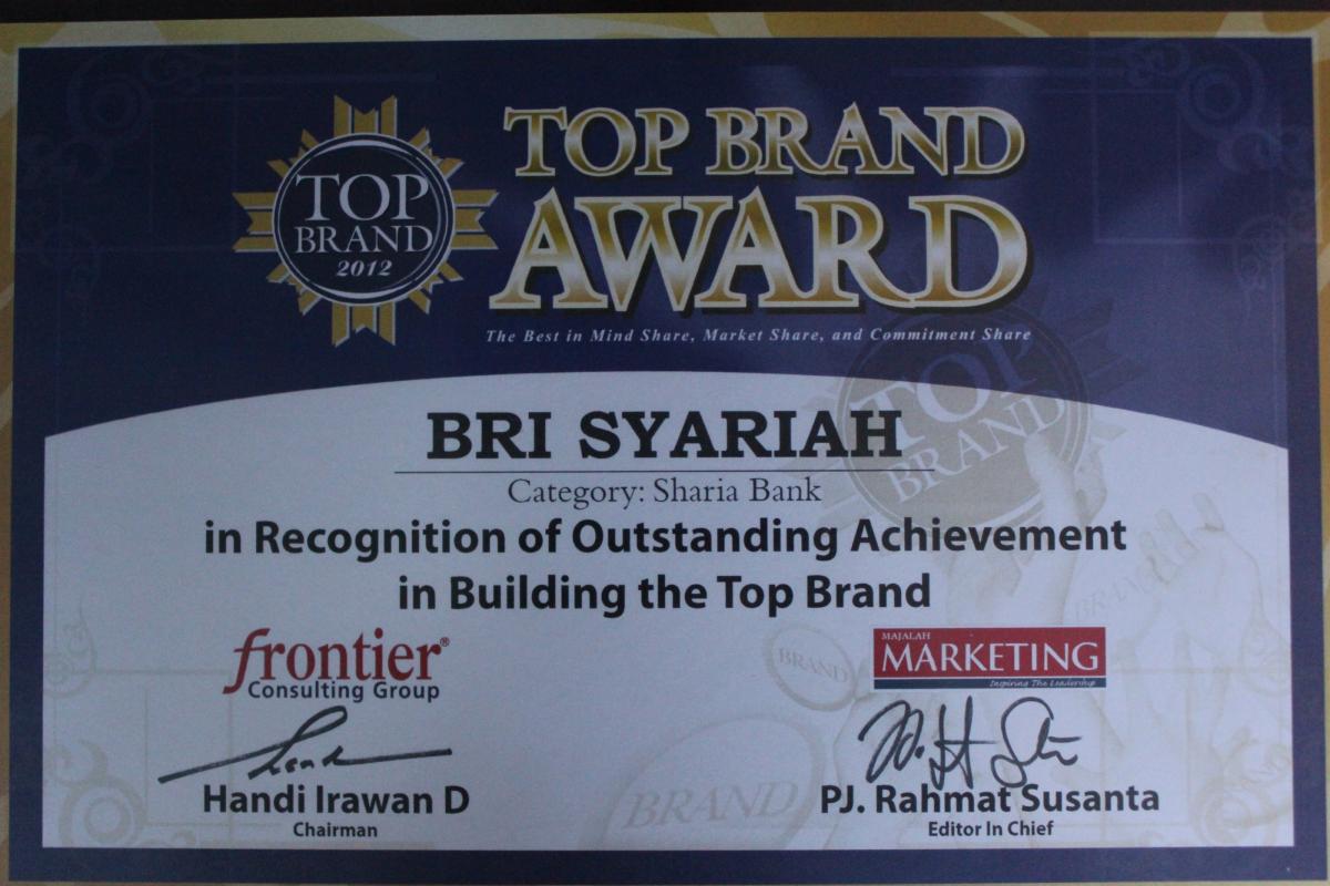 Top Brand Award 2012